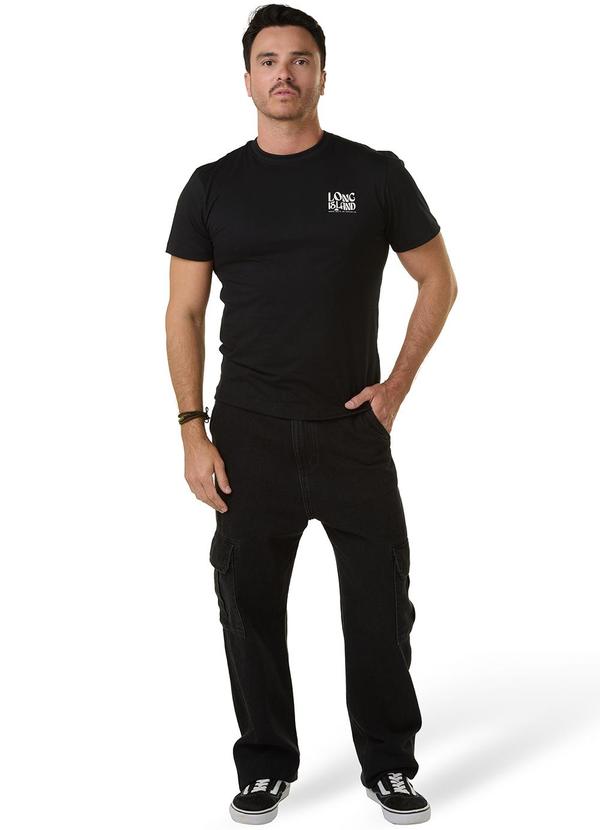 Long Insland - Camiseta Básica Long Island Preto 3