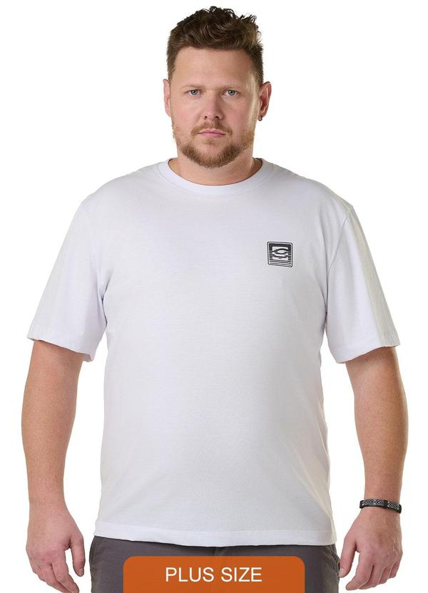 Long Insland - Camiseta Básica Long Island Relevo Branco