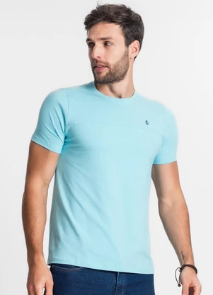 Diametro - Camiseta Básica Masculina Azul - DIAMETRO