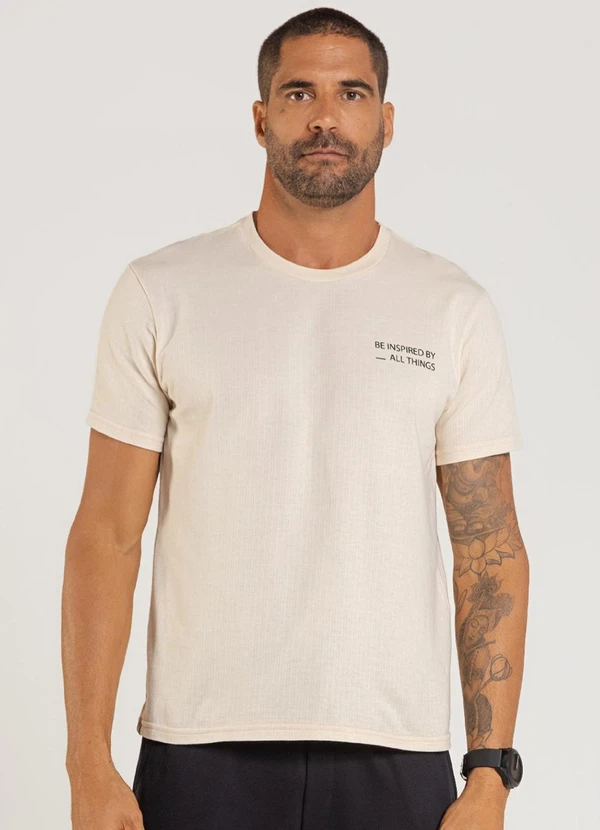 The Philippines - Camiseta Básica Masculina Bege