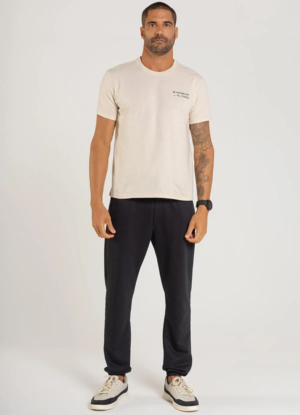 The Philippines - Camiseta Básica Masculina Bege 3