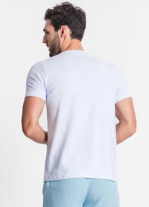 Diametro - Camiseta Básica Masculina Branco - DIAMETRO