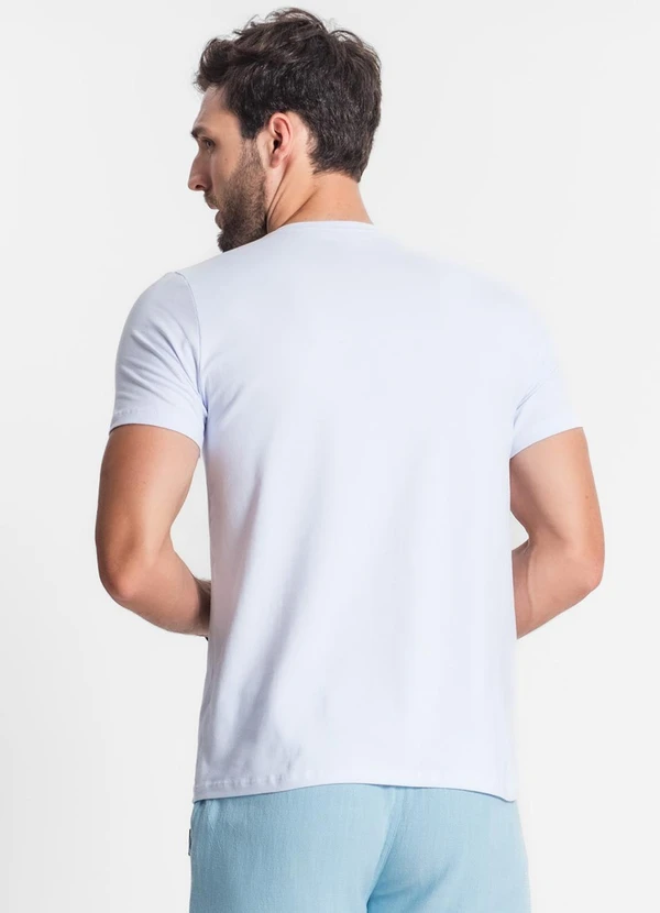 Diametro - Camiseta Básica Masculina Branco 2