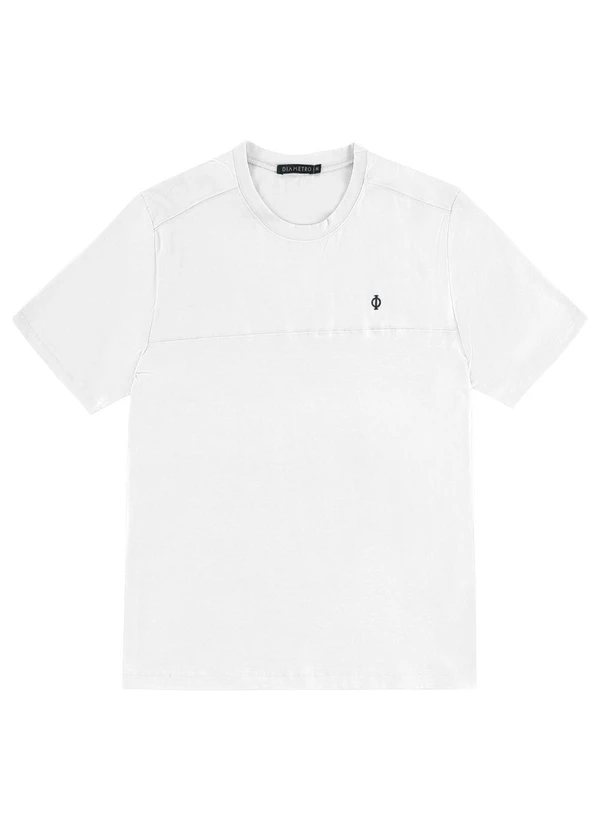 Diametro - Camiseta Básica Masculina Branco 5