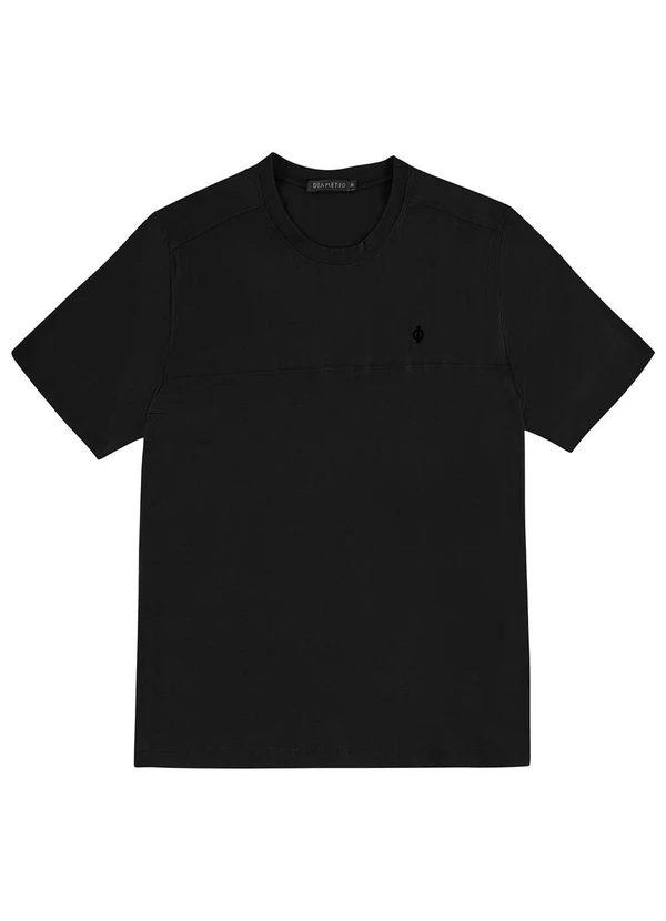 Diametro - Camiseta Básica Masculina Preto 5