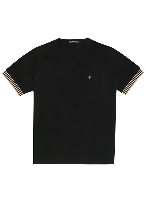 Diametro - Camiseta Básica Masculina Preto