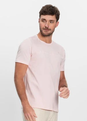 Diametro - Camiseta Básica Masculina Rosa - DIAMETRO