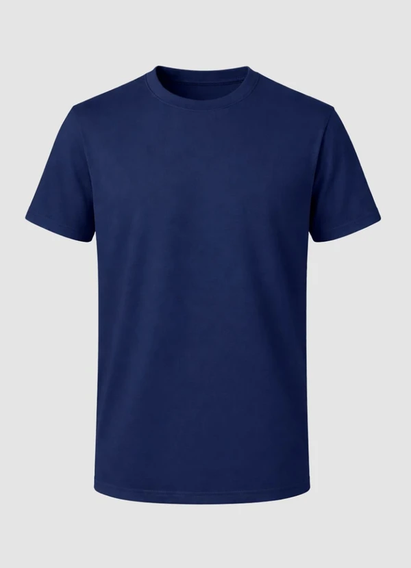 Yends Fashion - Camiseta Básica Masculina T-Shirt Azul 3