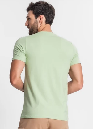 Diametro - Camiseta Básica Masculina Verde - DIAMETRO