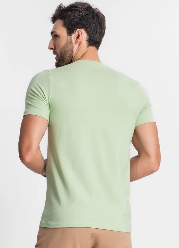 Diametro - Camiseta Básica Masculina Verde 2