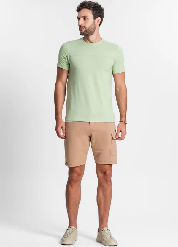 Diametro - Camiseta Básica Masculina Verde 3