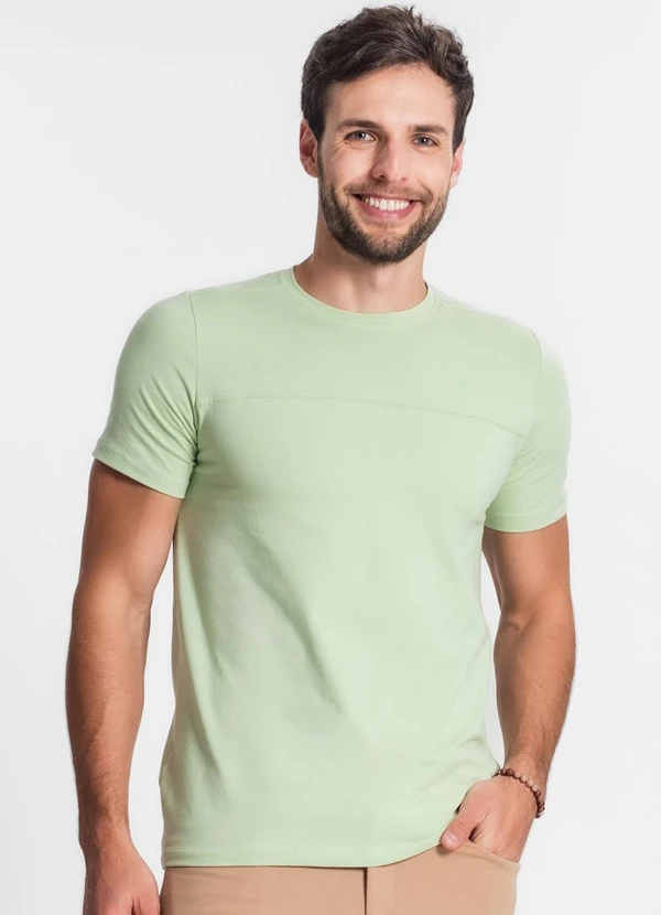 Diametro - Camiseta Básica Masculina Verde 4