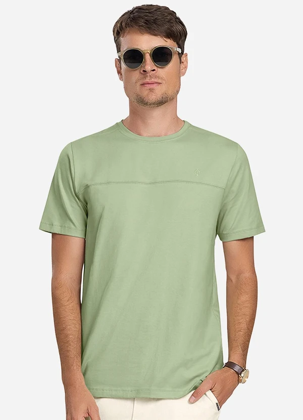 Diametro - Camiseta Básica Masculina Verde 3