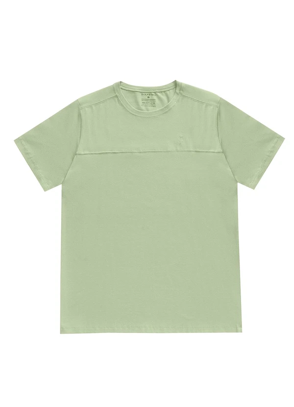 Diametro - Camiseta Básica Masculina Verde 5