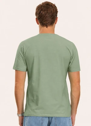 Diametro - Camiseta Básica Masculina Verde - DIAMETRO