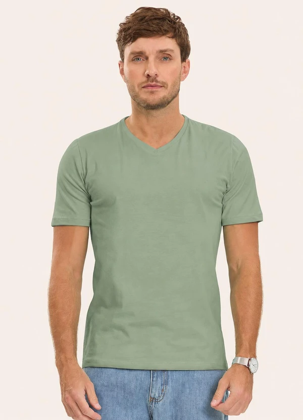 Diametro - Camiseta Básica Masculina Verde