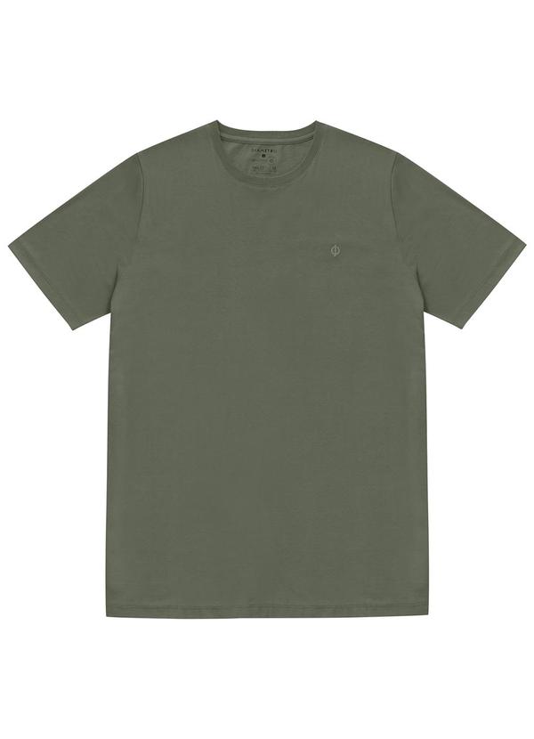 Diametro - Camiseta Básica Meia Malha Verde