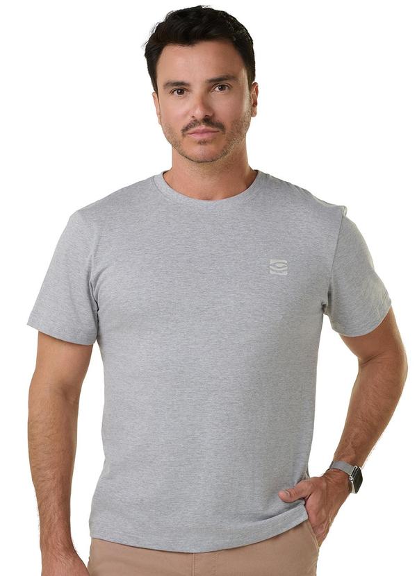 Long Insland - Camiseta Básica Natural Flow Cinza