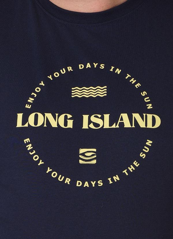 Long Insland - Camiseta Básica Sun Azul 2