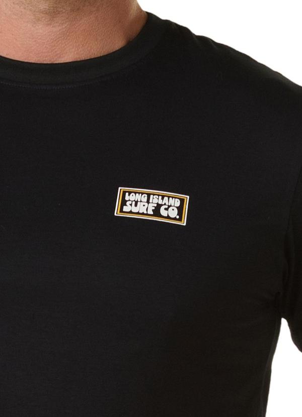 Long Insland - Camiseta Básica Surf Co. Preto 4