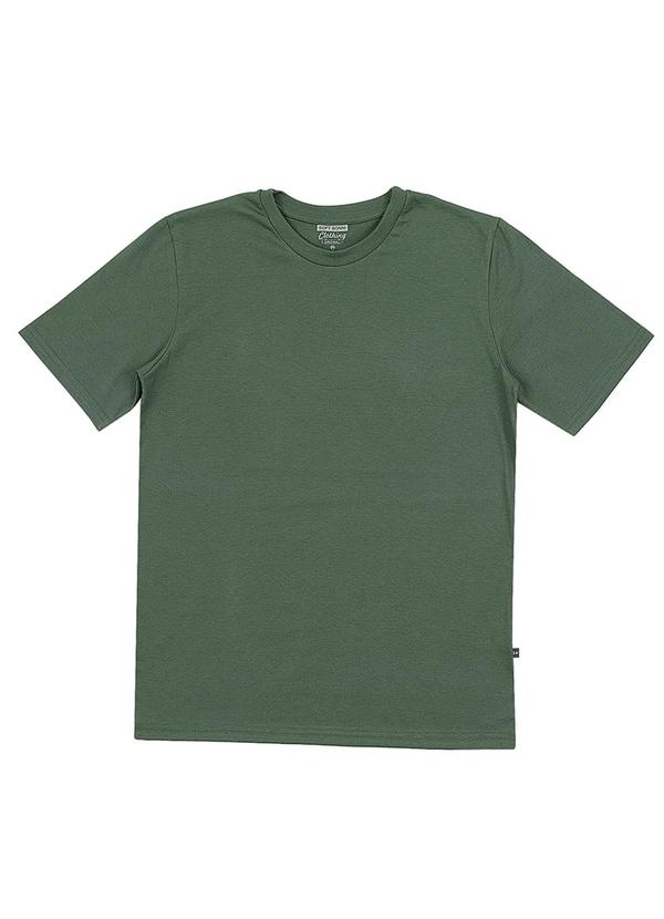 Soft Bonni - Camiseta Basica Teen Unissex Verde 1