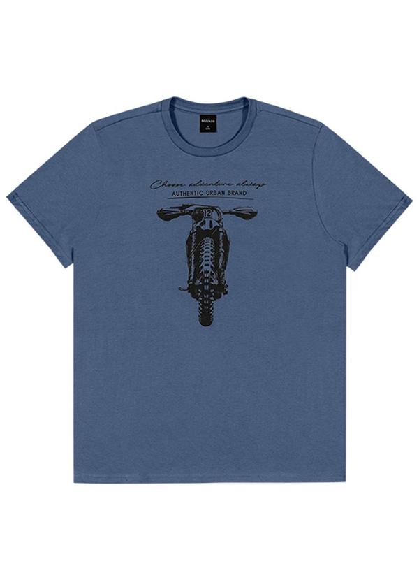 Rezzato - Camiseta Bike Ride Adulto Masculino Azul