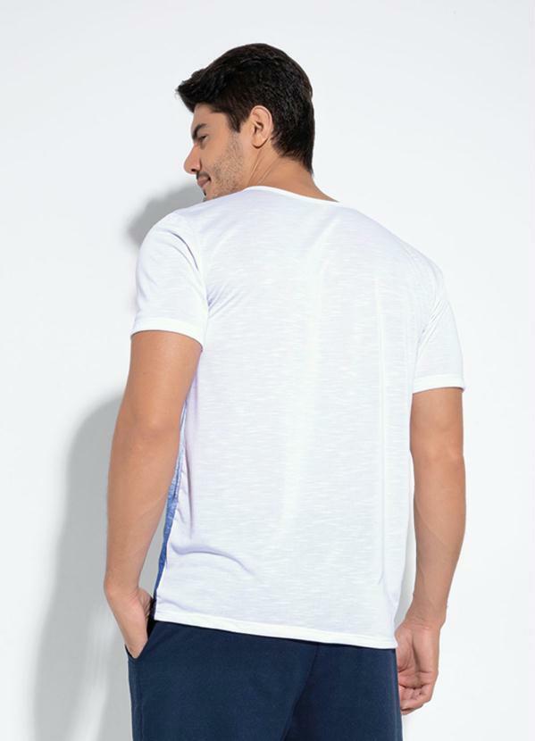 Moda Pop - Camiseta Branca com Estampa Frontal 2