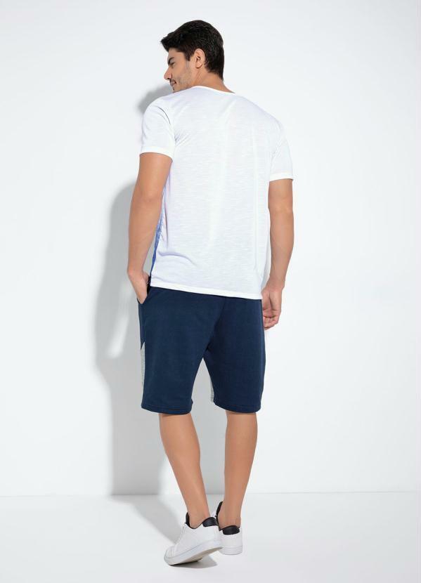 Moda Pop - Camiseta Branca com Estampa Frontal 4