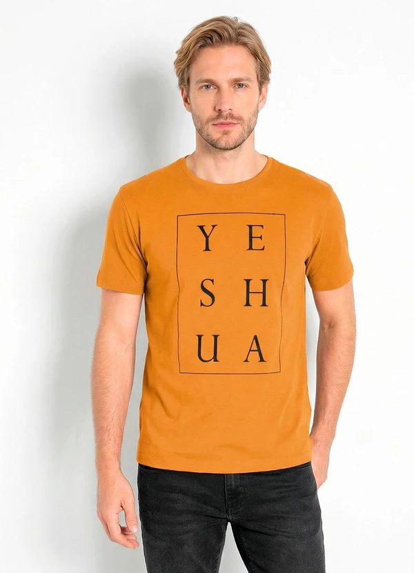 Moda Pop - Camiseta Caramelo Manga Curta com Estampa 2