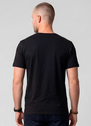 Diametro - Camiseta com Estampa Localizada Preto - DIAMETRO
