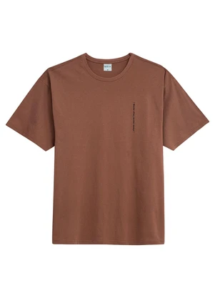 Malwee - Camiseta Comfort Breathe In The Wild Air Marrom - MALWEE