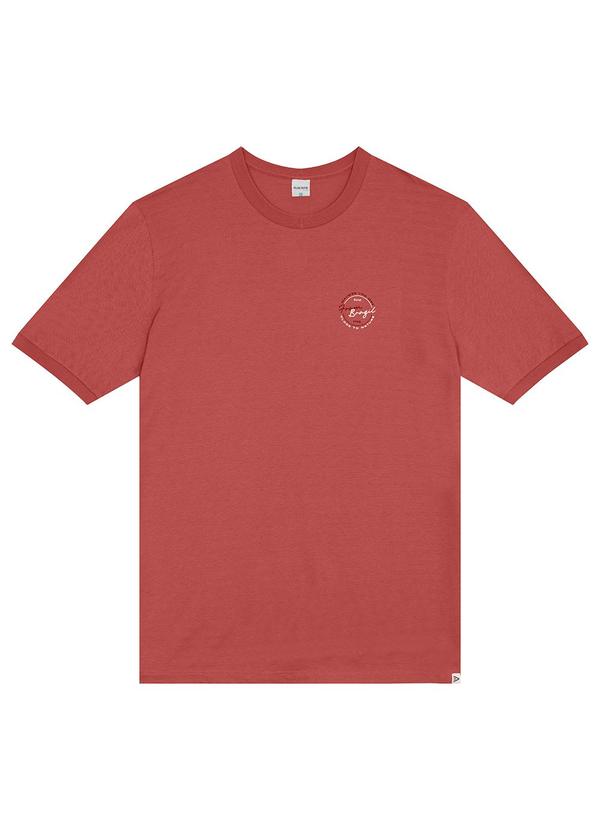 Malwee - Camiseta Coral em Malha Trabalhada