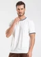 Diametro - Camiseta Cotton e Retilínea Bege - variação: Bege