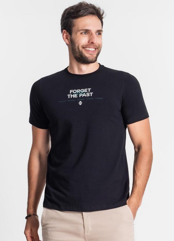 Diametro - Camiseta Cotton Leve Masculina Preto