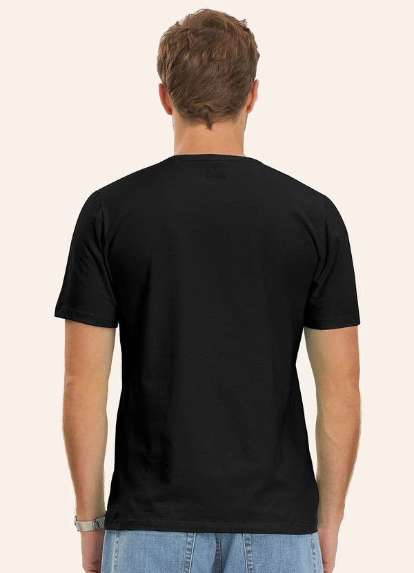 Diametro - Camiseta Cotton Leve Masculina Preto 2