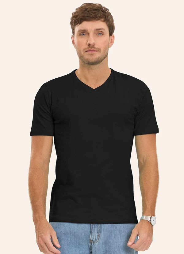 Diametro - Camiseta Cotton Leve Masculina Preto 4