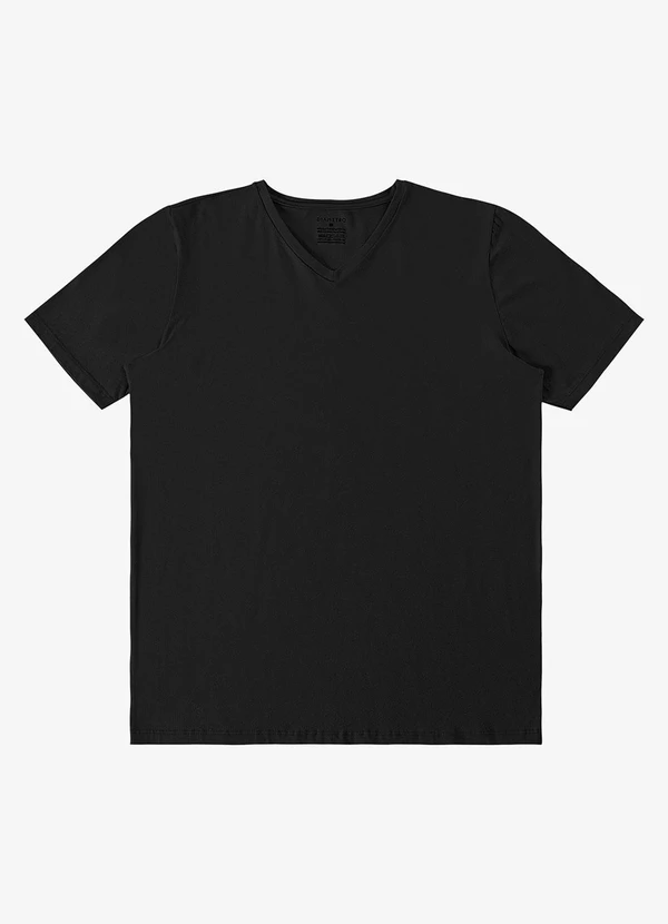 Diametro - Camiseta Cotton Leve Masculina Preto 5