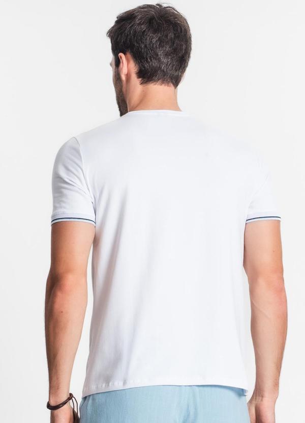 Diametro - Camiseta de Cotton Leve Branco 2