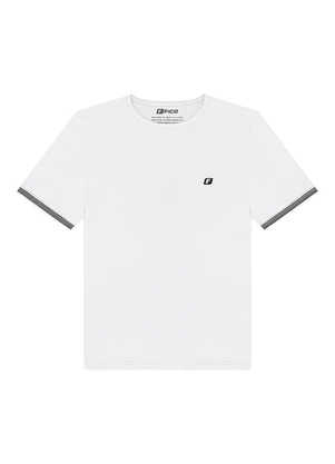 Fico - Camiseta de Mangas Curtas em Malha Piquet Branco - FICO