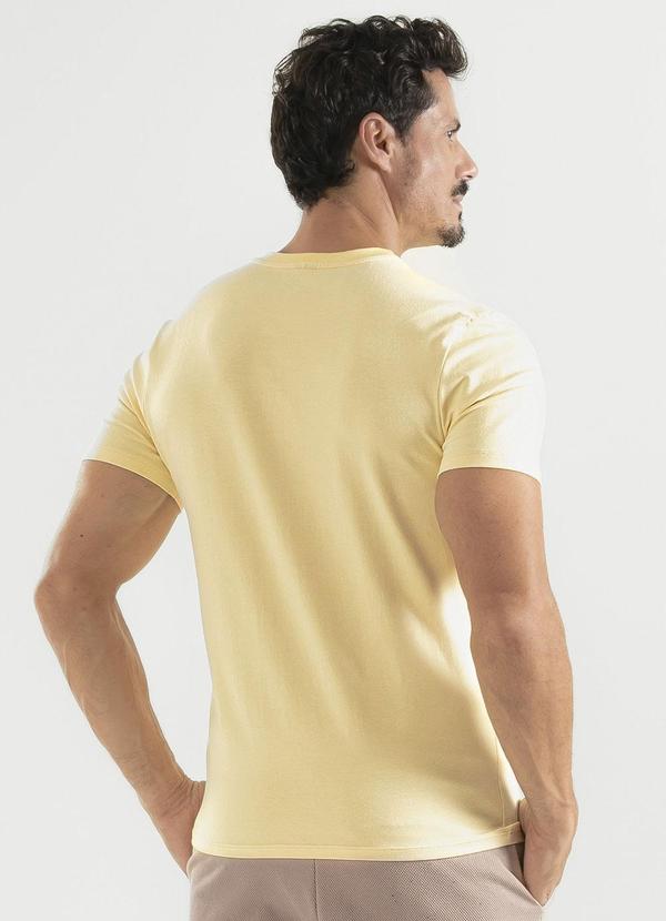 Exco - Camiseta em Algodão Amarelo Claro 2