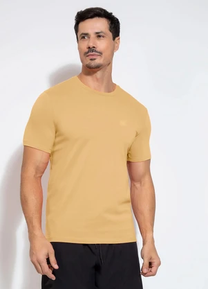 Exco - Camiseta em Algodão Amarelo - EXCO