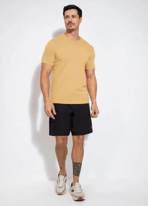 Exco - Camiseta em Algodão Amarelo - EXCO