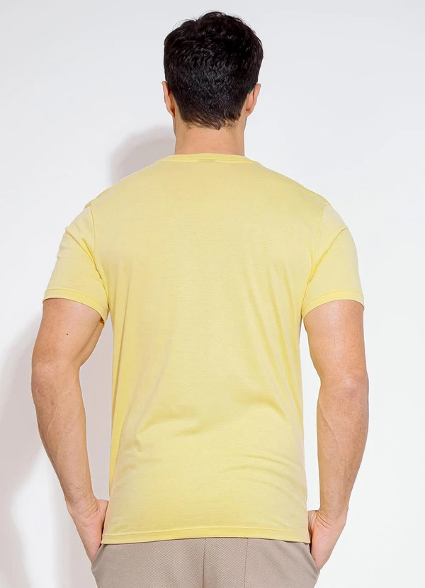 Exco - Camiseta em Algodão Amarelo 2