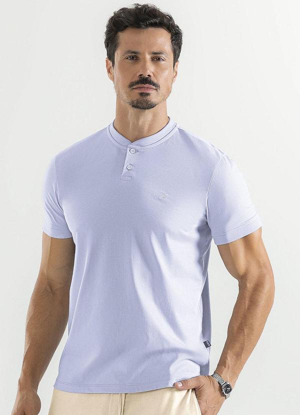 Exco - Camiseta em Algodão Azul Claro 1