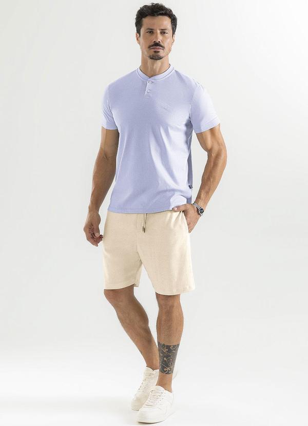 Exco - Camiseta em Algodão Azul Claro 3