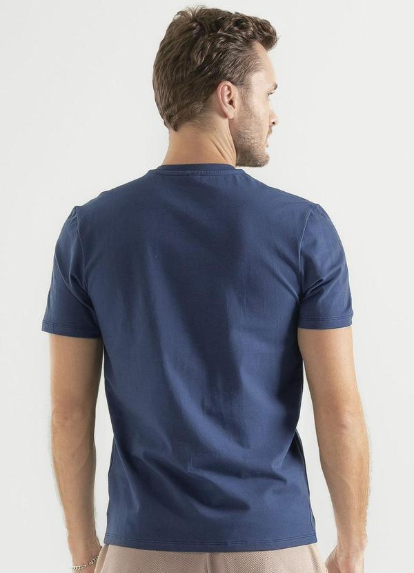 Exco - Camiseta em Algodão Azul Escuro 2