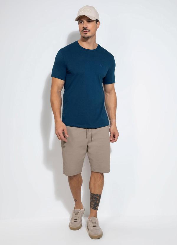 Exco - Camiseta em Algodão Azul 3