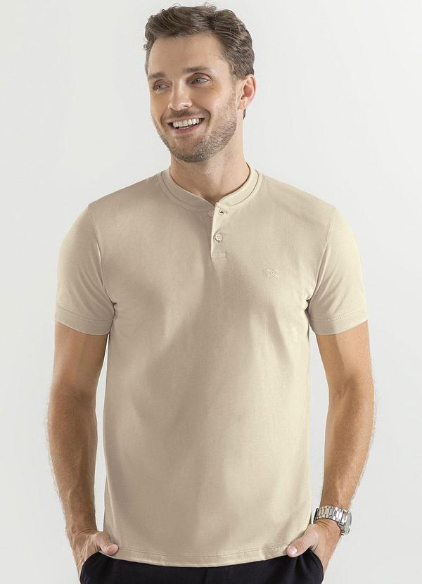 Exco - Camiseta em Algodão Bege