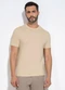 Exco - Camiseta em Algodão Laranja - variação: Bege