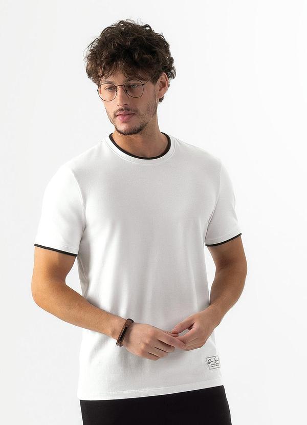 Exco - Camiseta em Algodão Branco